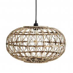 Rattan Round Ceiling Lamp Madam Stoltz