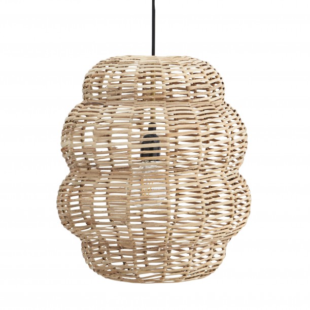 Lampe Suspension Ronde en Bambou Madam Stoltz