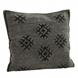 Checked Linen Cushion Cover Madam Stoltz