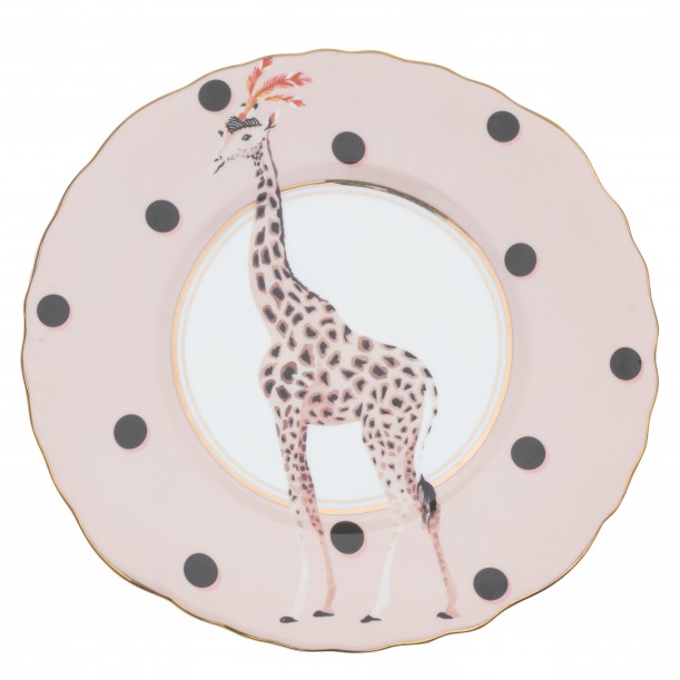 Giraffe Plate 24cm Yvonne Ellen
