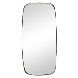 Rectangular Wall Mirror Metal Frame 29 x 59 cm Hübsch