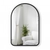 Miroir HUB Arche Bord Caoutchouc Noir 61 x 91 cm Umbra