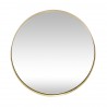 Miroir Mural Rond Cadre en Metal Diamètre 40 cm Hübsch