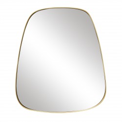 Wall Mirror Trapeze Metal Frame 42 x 48 cm Hübsch