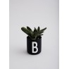 Cup Black Alphabet A-Z Design Letters