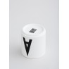 Cup White Alphabet A-Z Design Letters