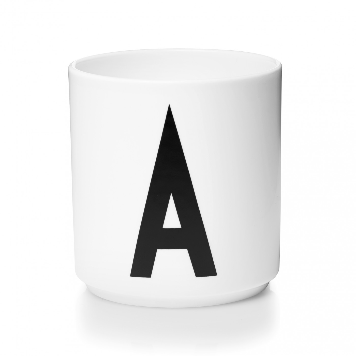 Mug A-Z Design Letters - blanc