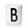 Cup Blanche Alphabet A-Z Design Letters