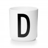 Cup Blanche Alphabet A-Z Design Letters