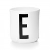 Cup Blanche Alphabet A-Z Design Letters