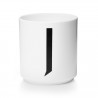 Cup White Alphabet A-Z Design Letters