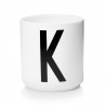 Cup Blanche Alphabet A-Z Design Letters