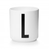 Cup Blanche Alphabet A-Z Design Letters