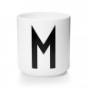 Cup White Alphabet A-Z Design Letters