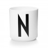 Cup Blanche Alphabet A-Z Design Letters