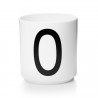 Cup White Alphabet A-Z Design Letters