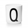 Cup Blanche Alphabet A-Z Design Letters