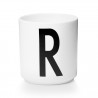 Cup Blanche Alphabet A-Z Design Letters