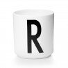 Cup White Alphabet A-Z Design Letters