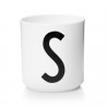 Cup Blanche Alphabet A-Z Design Letters