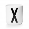 Cup Blanche Alphabet A-Z Design Letters