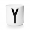 Cup Blanche Alphabet A-Z Design Letters