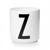 Cup White Alphabet A-Z Design Letters