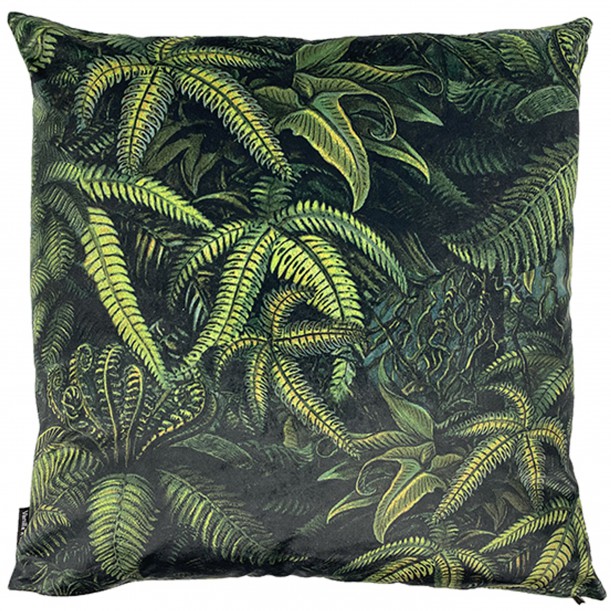 Velvet Cushion Fern 50 x 50 cm