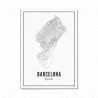 Print Barcelona City