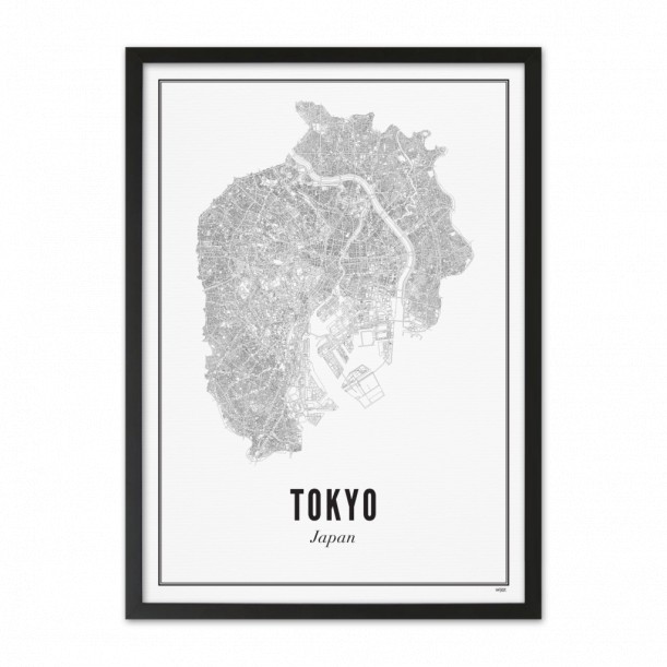 Affiche Ville Tokyo