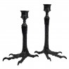 Set 2 Candleholder Birdsfeet