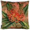 Velvet Cushion Coral Nutans 50 x 50 cm