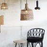 Lampe Suspension en Fil de Fer Madam Stoltz