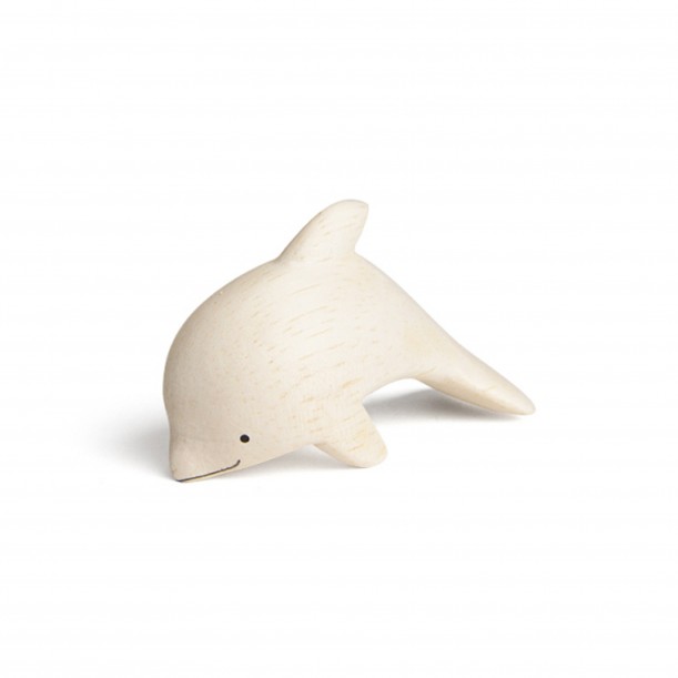 Wooden Dolphin Figurine