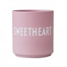 Mug Rose en Porcelaine Sweatheart