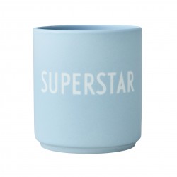 Mug Bleu en Porcelaine Superstar