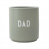 Porcelain Green Mug Dad