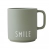 Porcelain Green Mug Smile