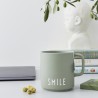 Mug Vert en Porcelaine Smile