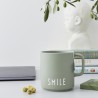 Porcelain Green Mug Smile