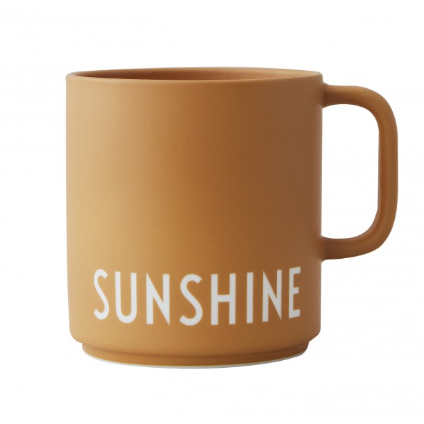 Mug Jaune en Porcelaine Sunshine