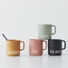 Mug Noir en Porcelaine You Rock