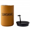 Cup Thermos Jaune Sunshine 0,35 Litre