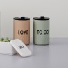 Thermos Cup Beige Love 0,35 Liter