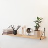 Vintage Rustic Oak Shelf 60 x 25 cm