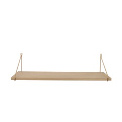 Vintage Premium Oak Shelf 80 x 25 cm