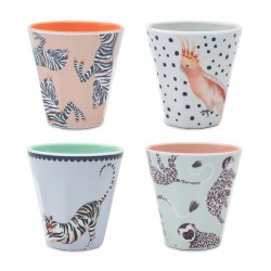 Set de 4 Verres en melamine 30 cl