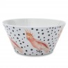 Set of 4 Melamine Bowls 15 cm