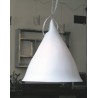 Grande Lampe Cornette Porcelaine blanc Brillant Tsé & Tsé