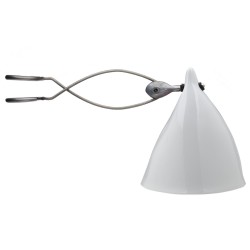 Clip On Cornette Lamp White Matt Porcelain Tsé & Tsé